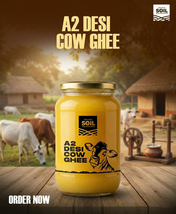 A2 Desi Cow Ghee – Pure Bilona Ghee from Indigenous Desi Cows